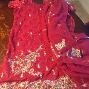 Indian/Pakistani/Bollywood Salwar Kameez/Suit -3pc